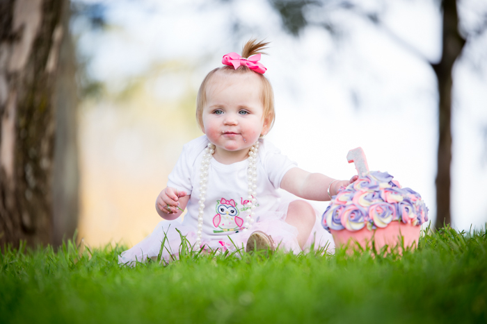 Tamworth Photographer Cake Smash Session