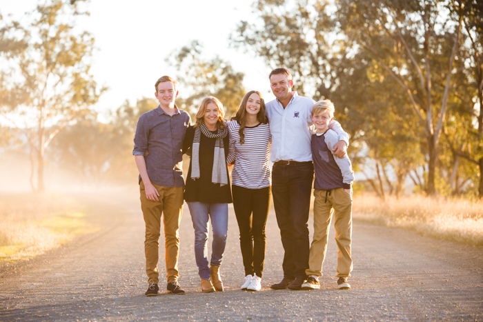 Country Family Portrait Tamworth Photography